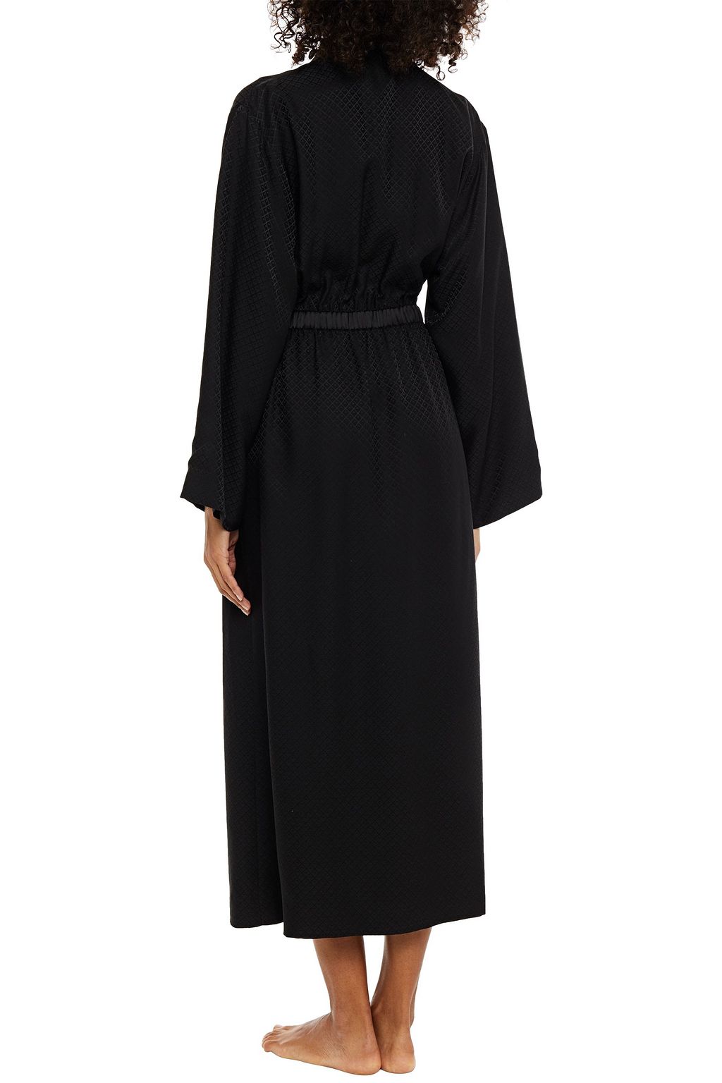 ERES Silk-satin jacquard robe
