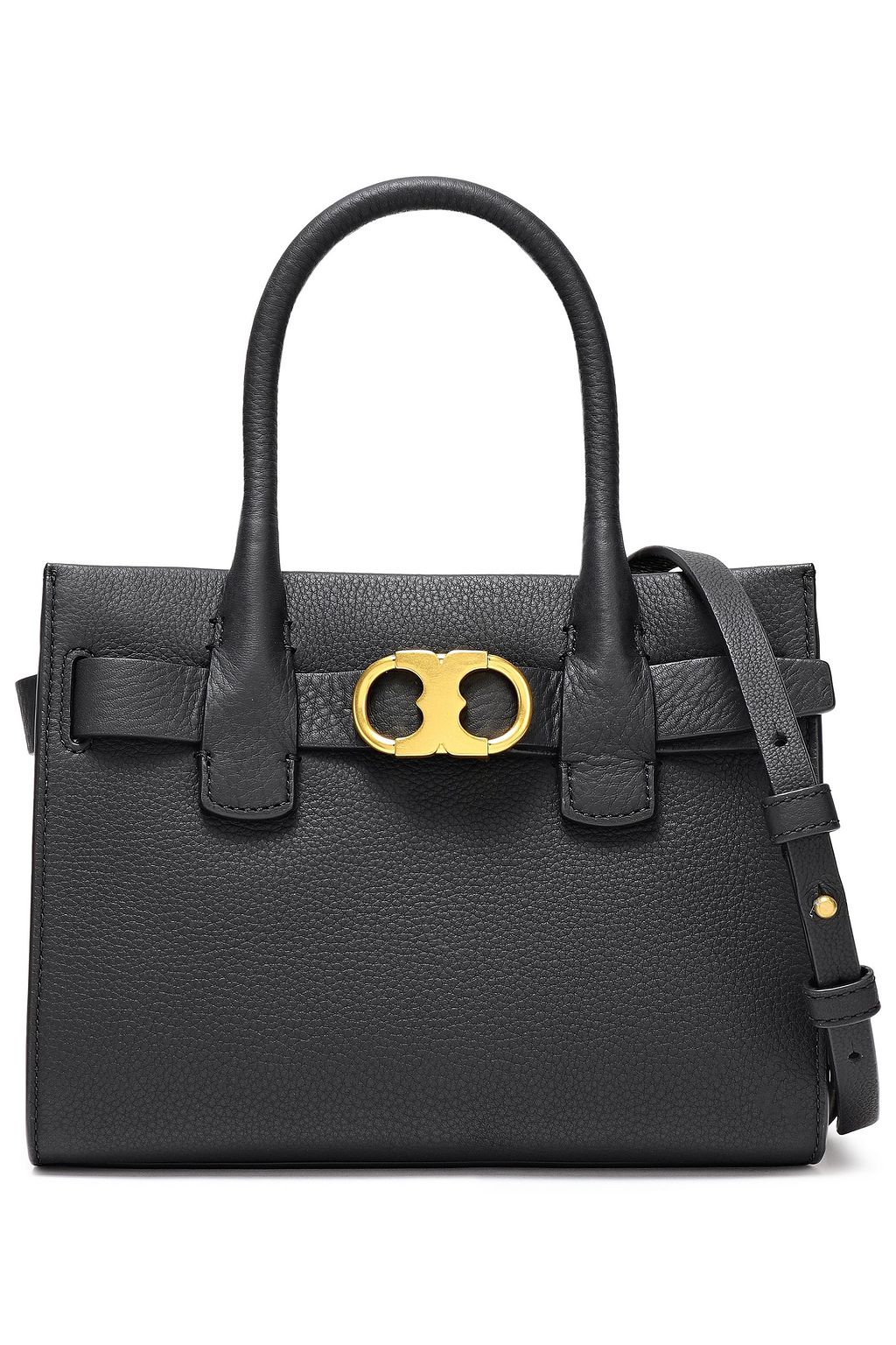 tory burch embellished leather shoulder bag