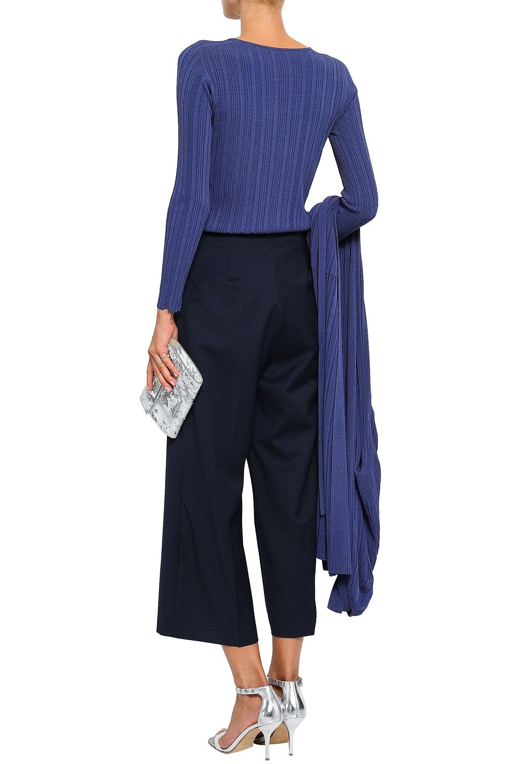 GENTRYPORTOFINO Ribbed-knit top