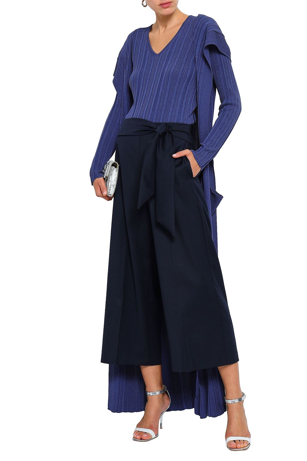 GENTRYPORTOFINO Ribbed-knit top