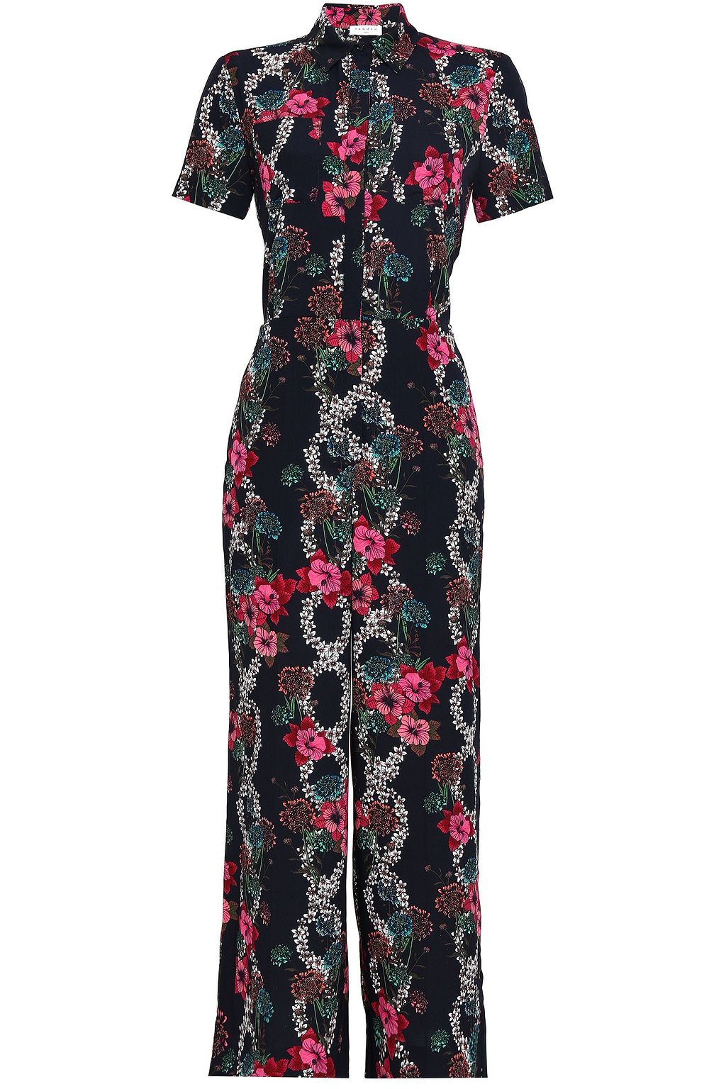 sandro black jumpsuit
