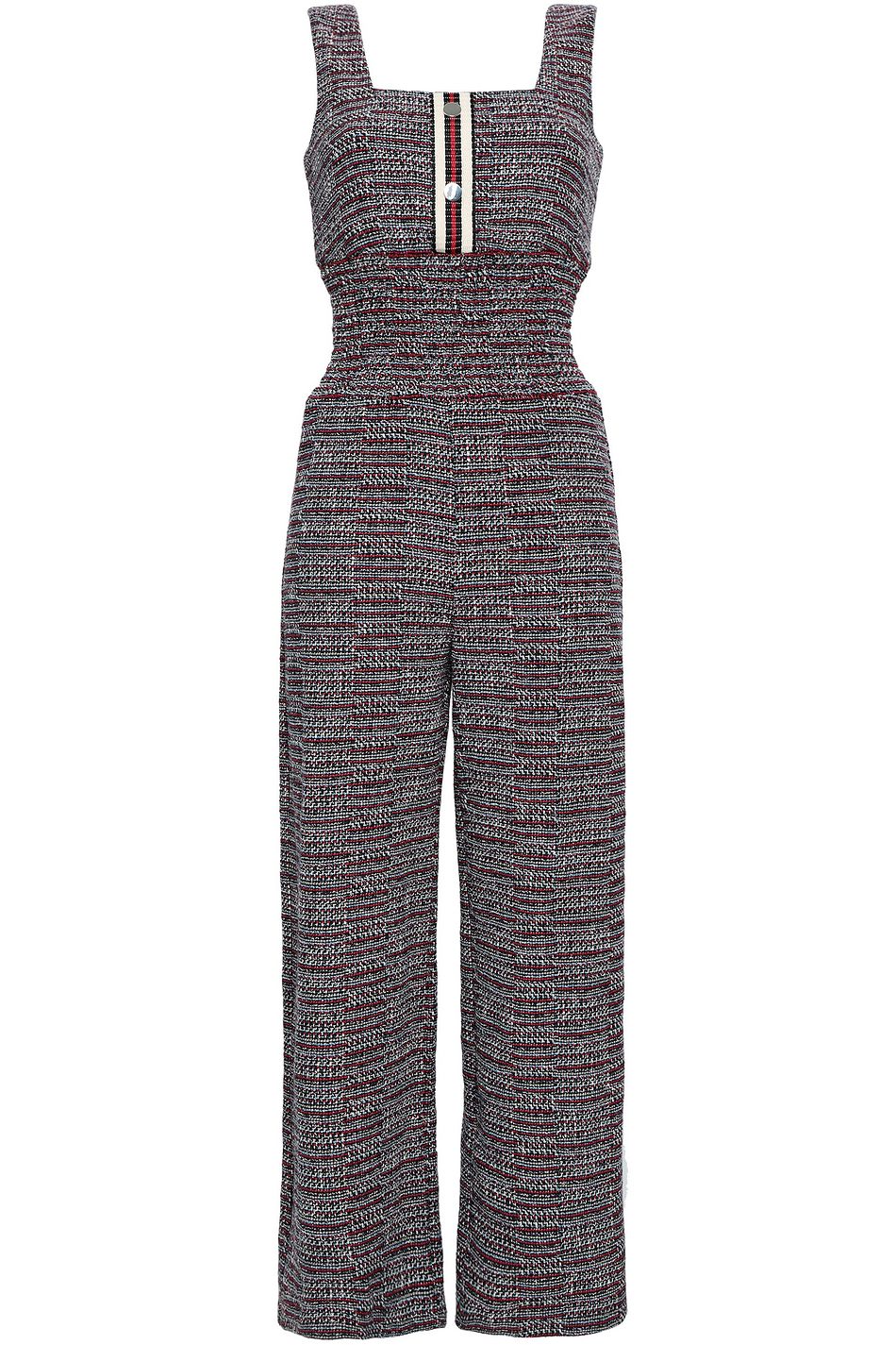 maje tweed jumpsuit