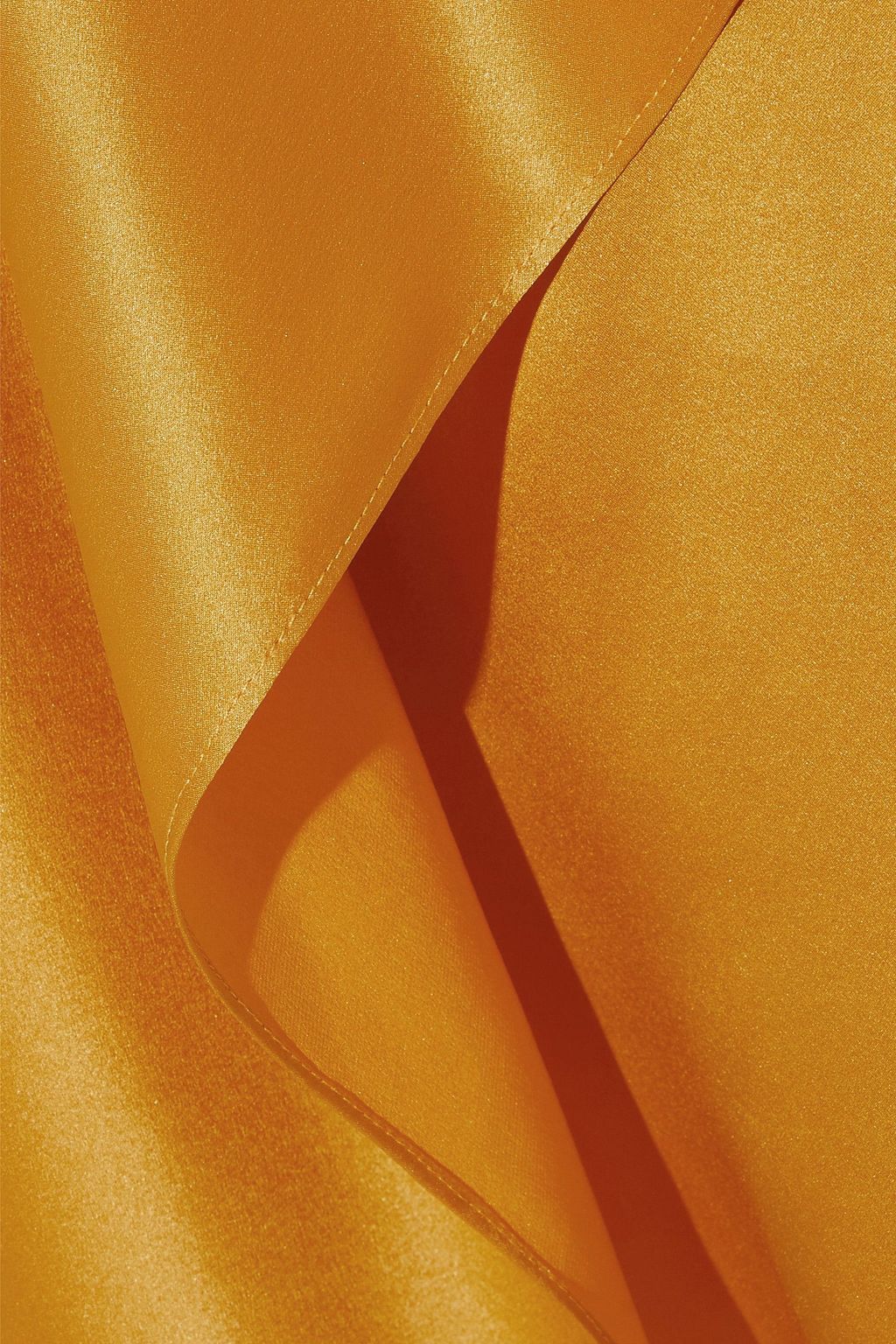 MICHELLE MASON Strapless silk-charmeuse mini dress
