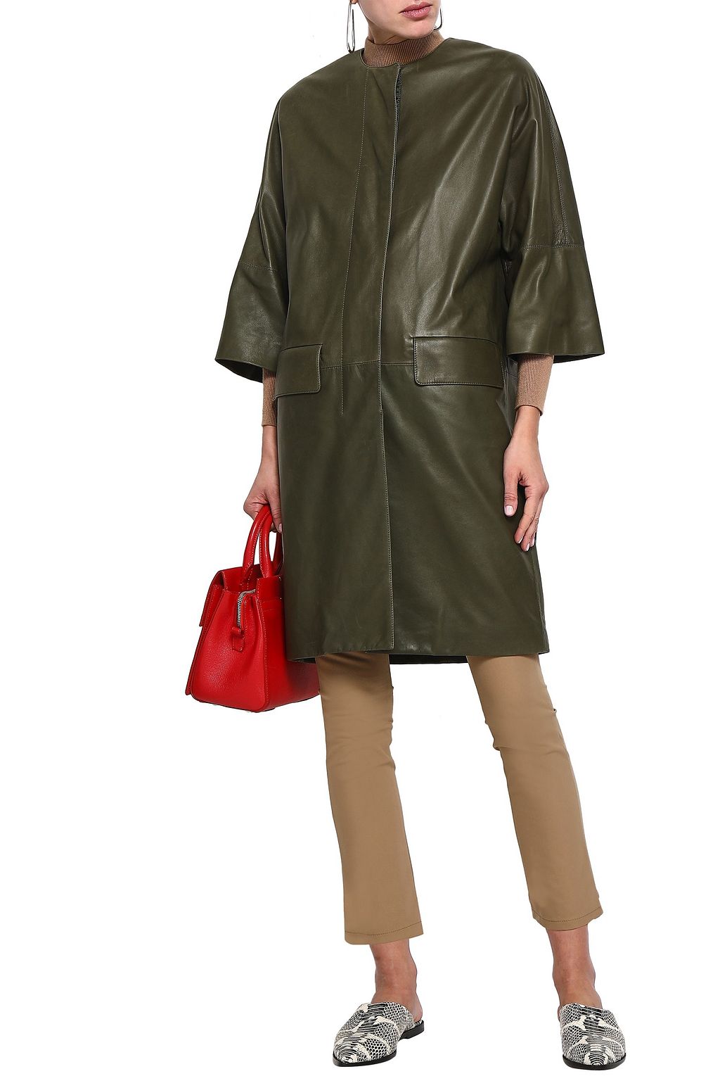 MARNI Leather coat