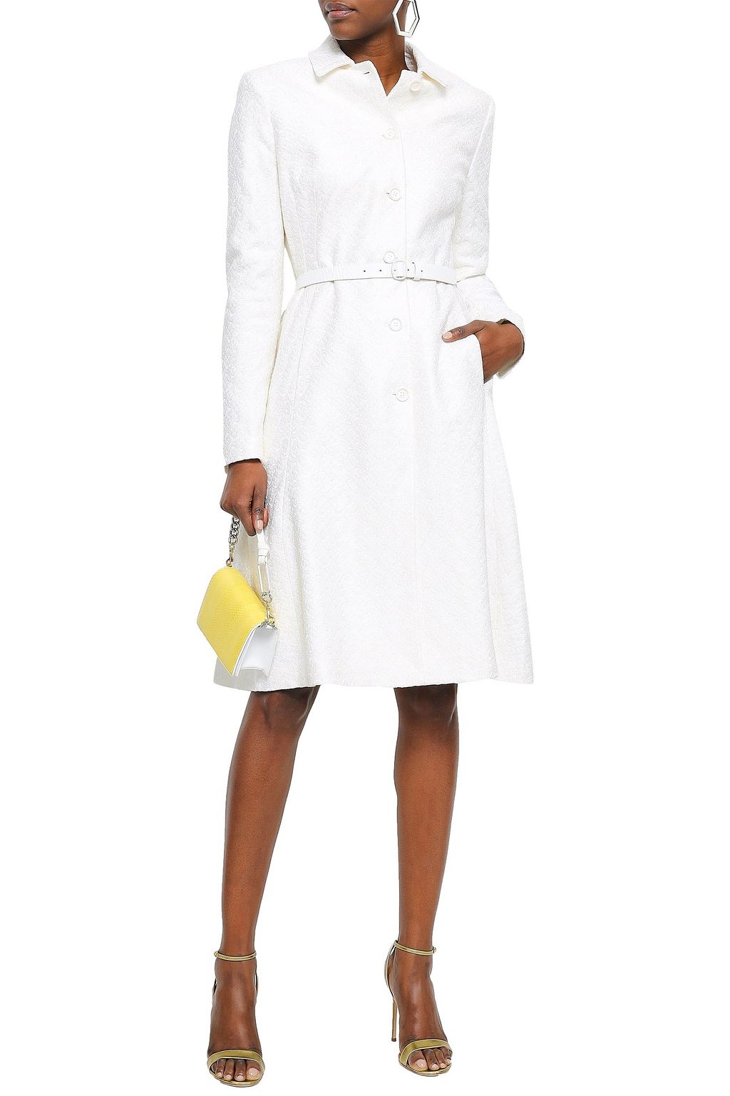 MISSONI Crochet-knit coat