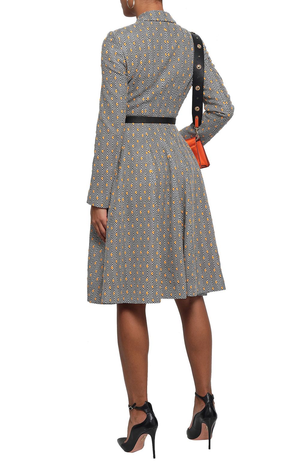 MISSONI Embroidered crochet-knit coat