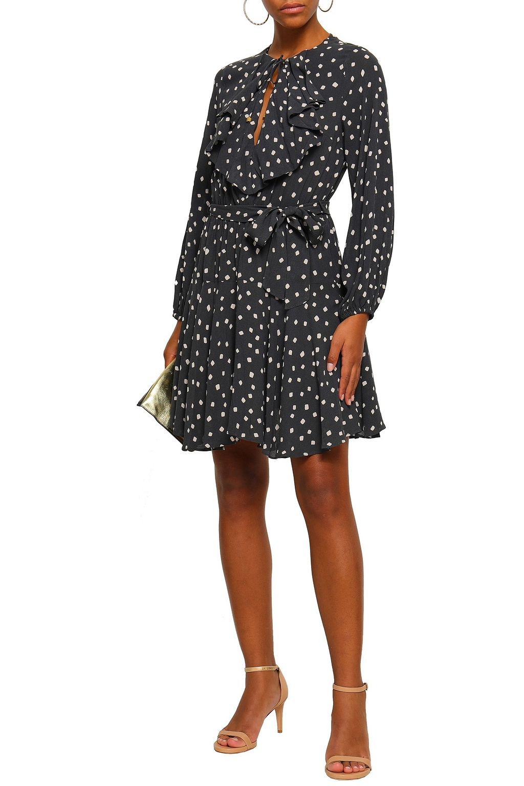 zimmermann tiered flared mini