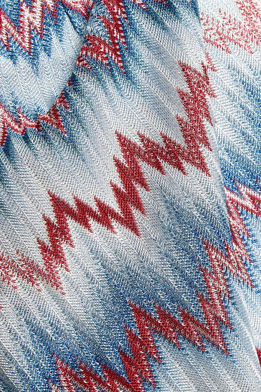 MISSONI Crochet-knit mini dress