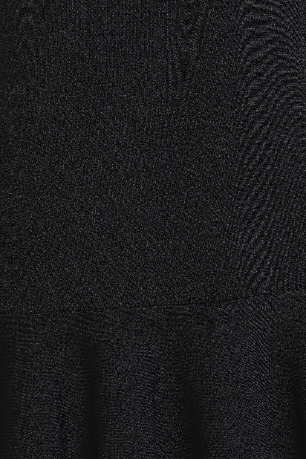 VALENTINO GARAVANI Fluted knitted mini dress