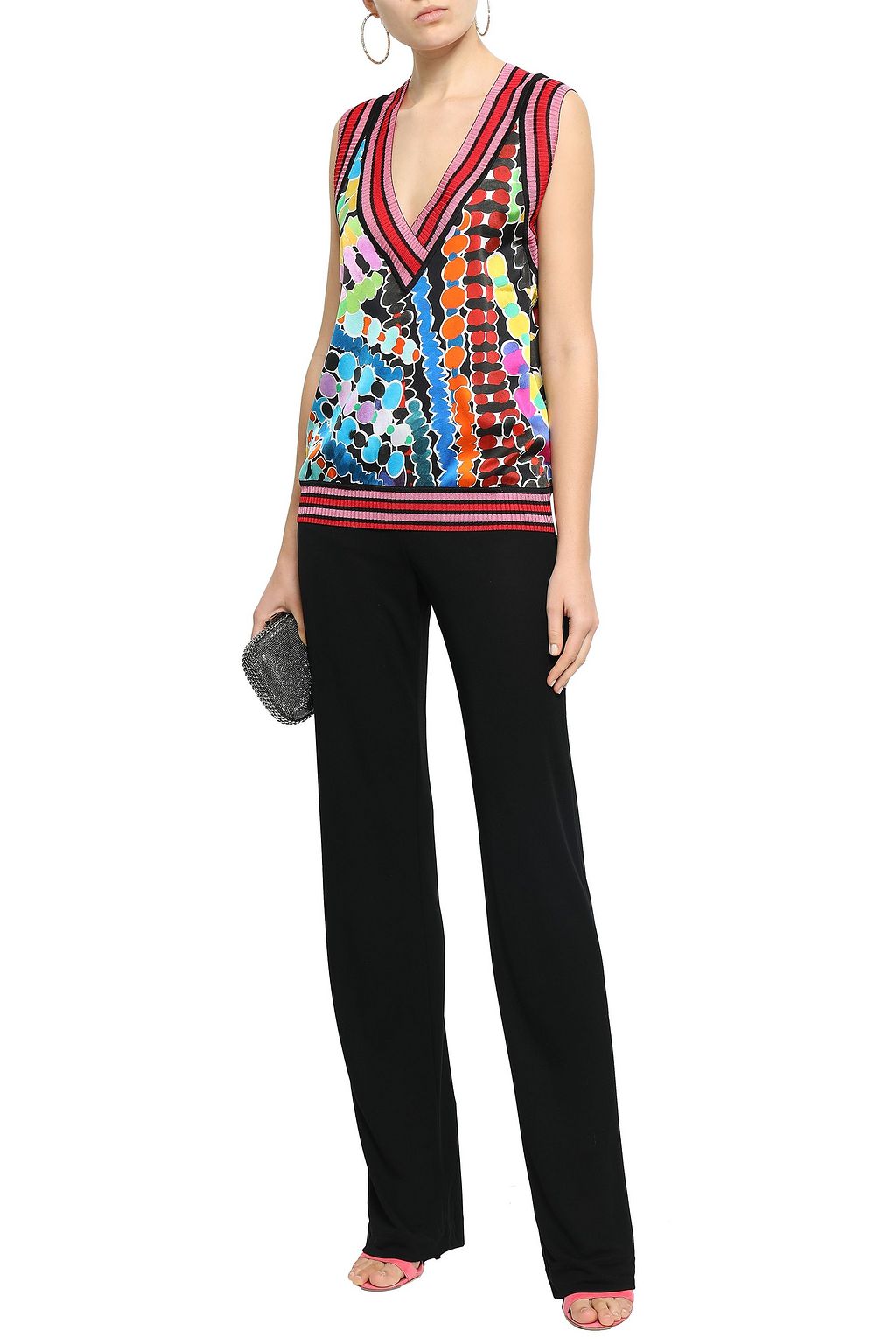 MISSONI Jersey straight-leg pants