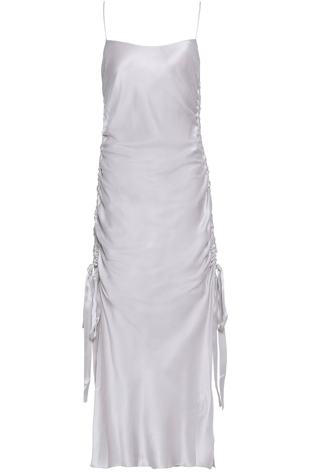 zimmermann ruched slip dress