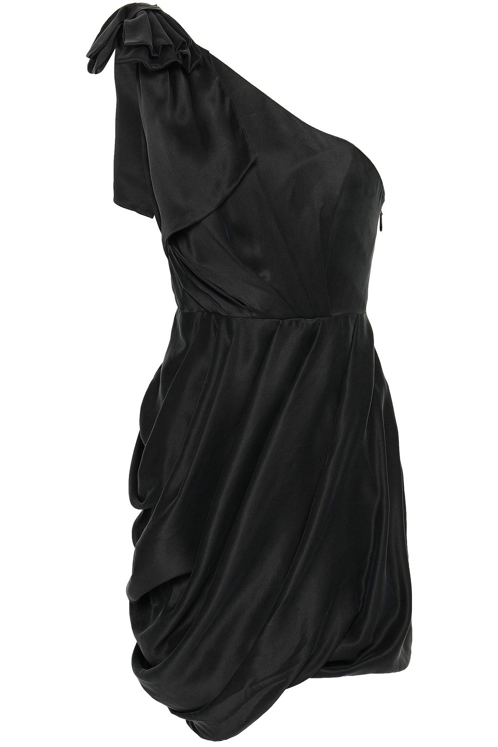 zimmermann black silk dress