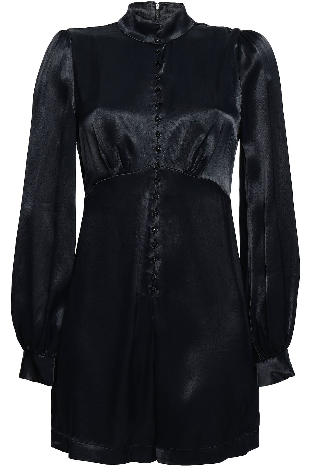 black button playsuit