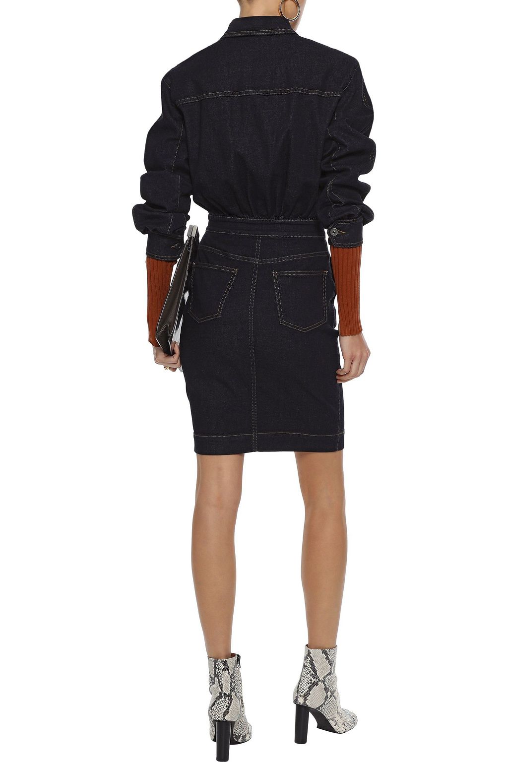 STELLA MCCARTNEY Denim mini dress
