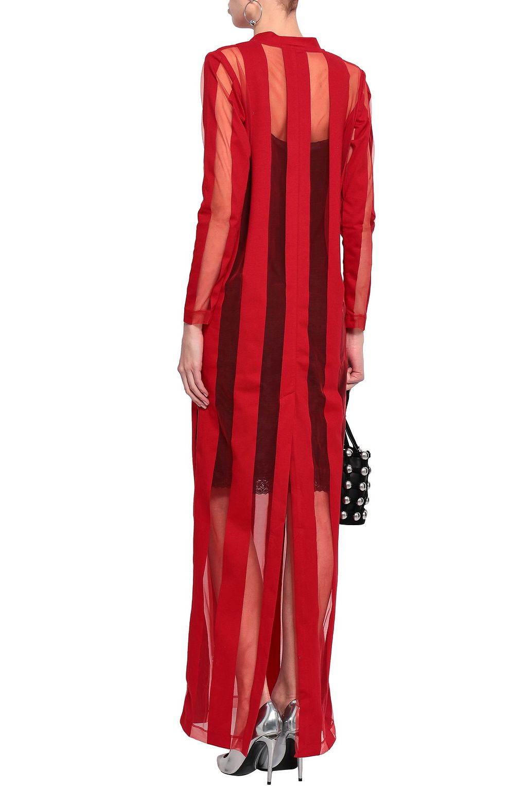 MARQUES' ALMEIDA Burnout cotton-blend jersey maxi dress