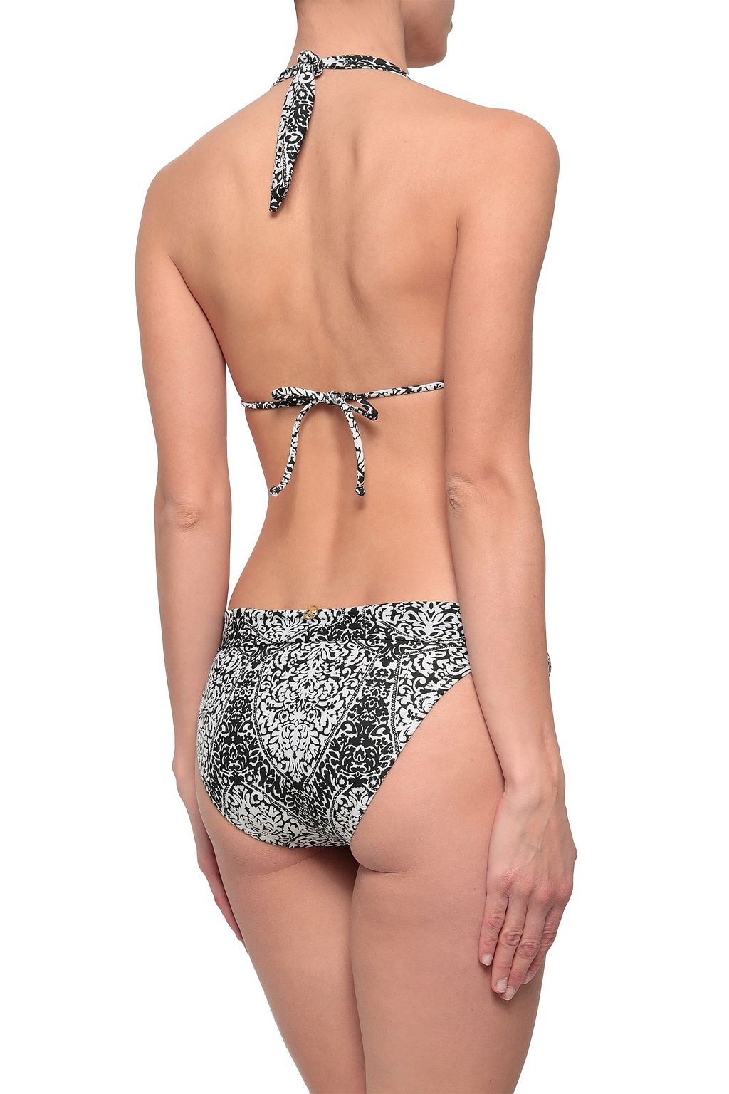 VIX PAULA HERMANNY Printed low-rise bikini briefs