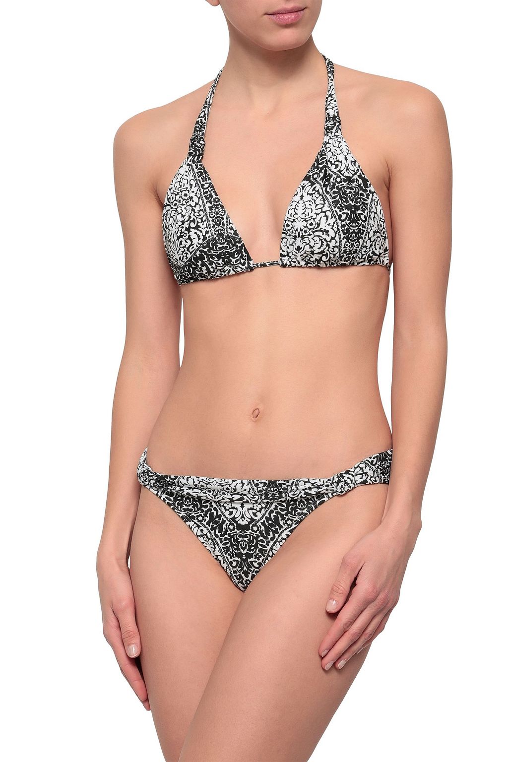 VIX PAULA HERMANNY Printed low-rise bikini briefs