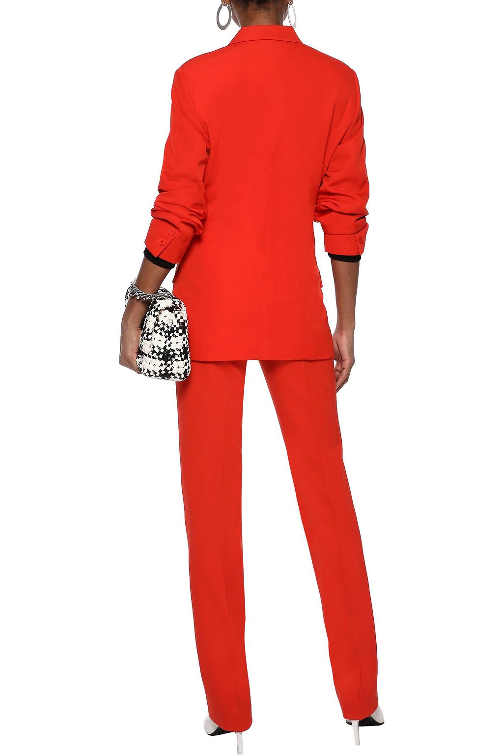 STELLA MCCARTNEY Jodi wool-twill slim-leg pants