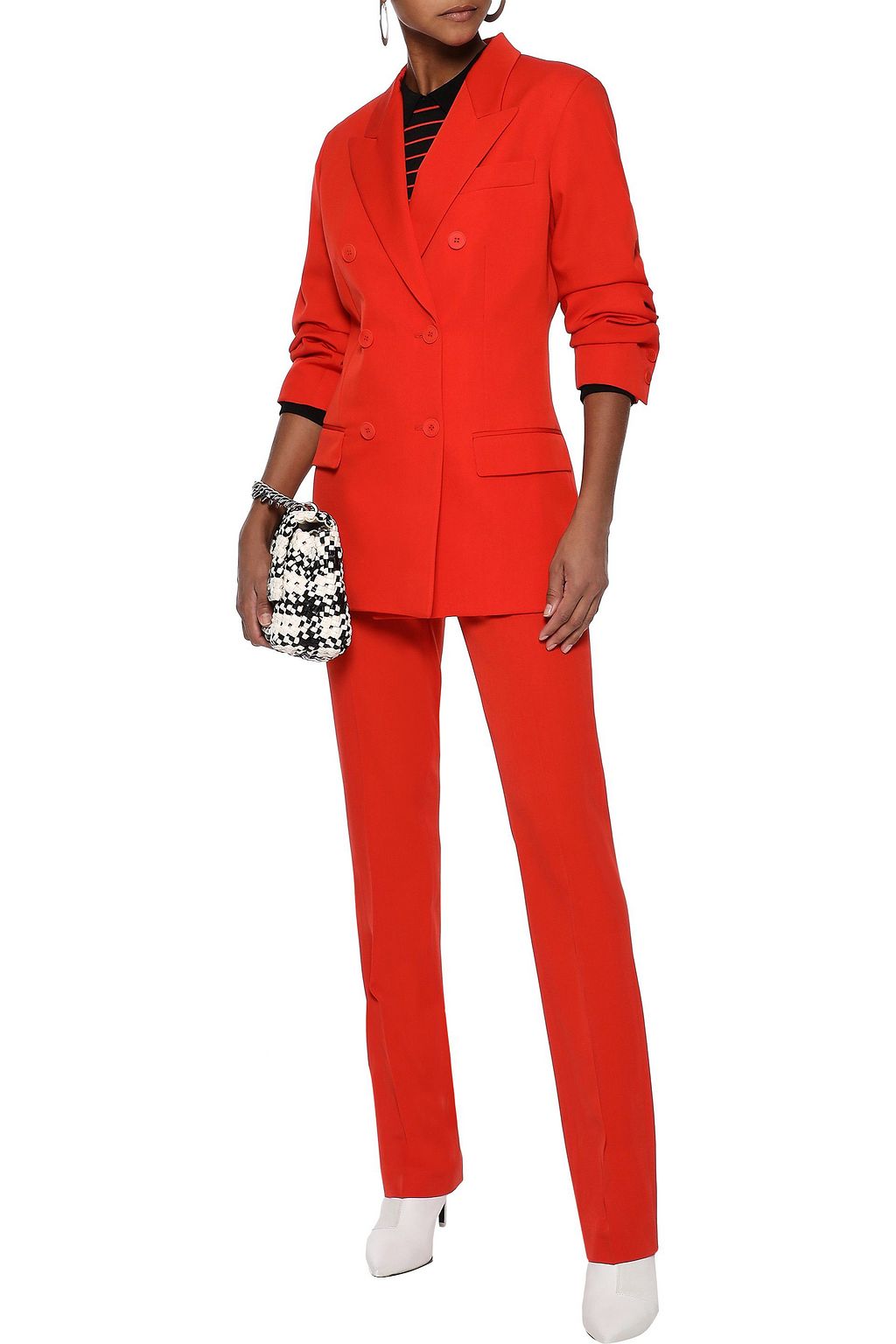 STELLA MCCARTNEY Jodi wool-twill slim-leg pants