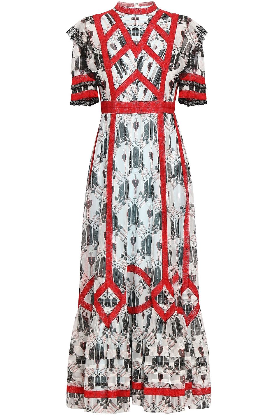 casual ivory maxi dress