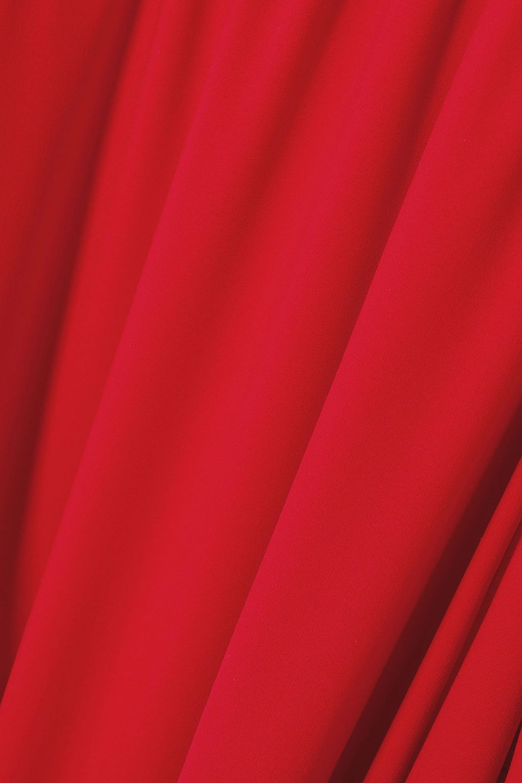 VALENTINO GARAVANI Cape-effect silk-crepe gown