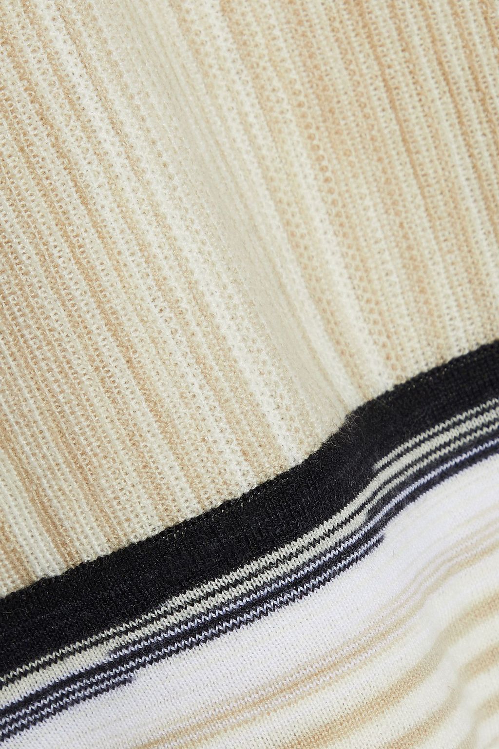 MISSONI Crochet-knit wool vest