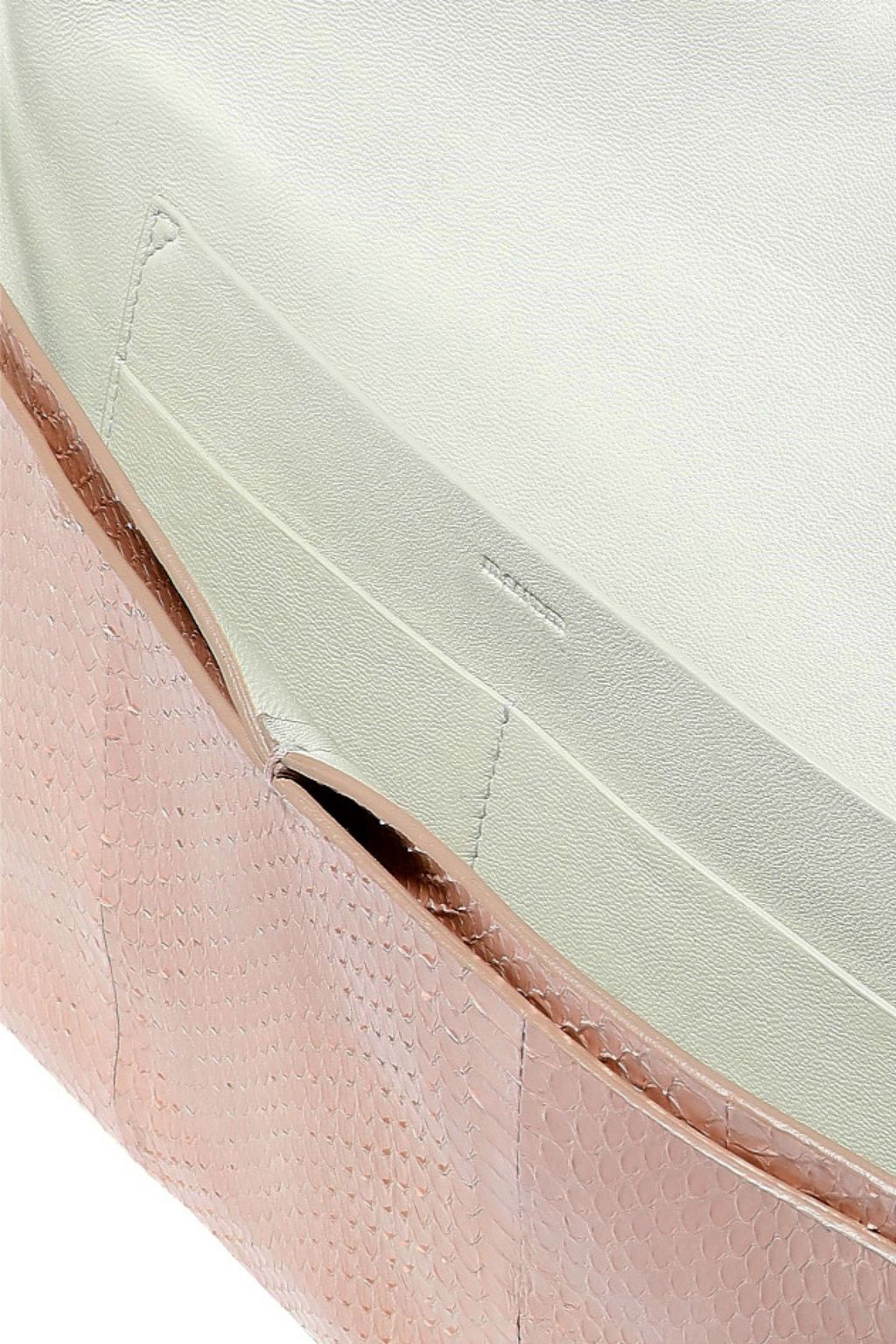 JIL SANDER Snakeskin shoulder bag