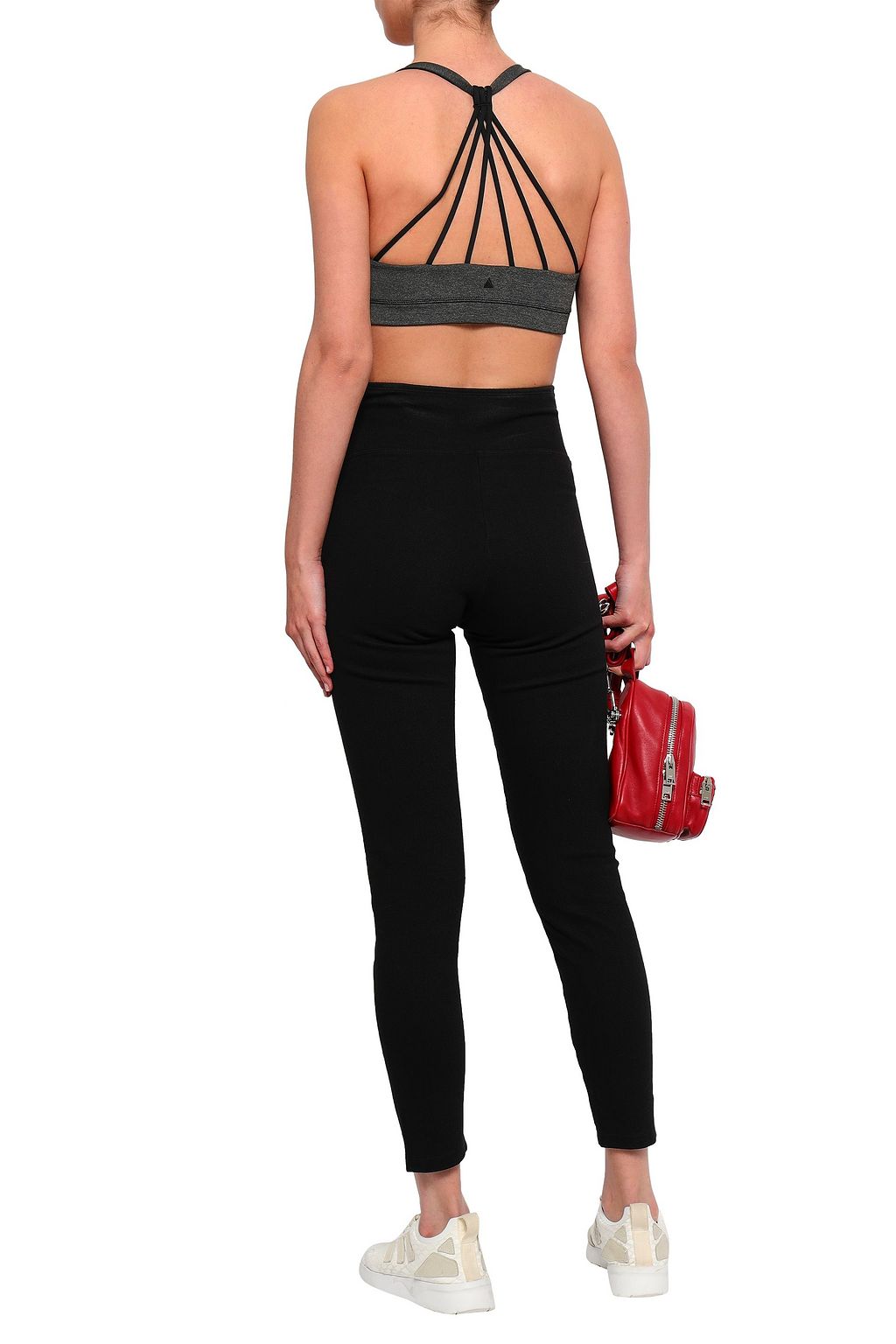YUMMIE BY HEATHER THOMSON Stretch-cotton leggings