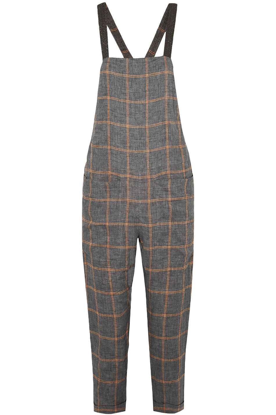 linen overalls