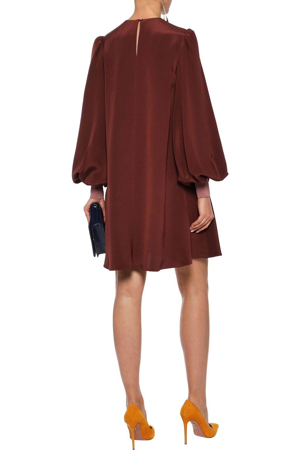 ROKSANDA Elva cutout silk-satin mini dress