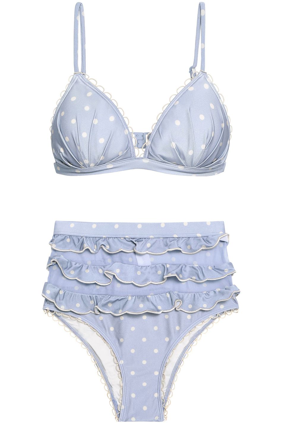 zimmermann polka dot bikini