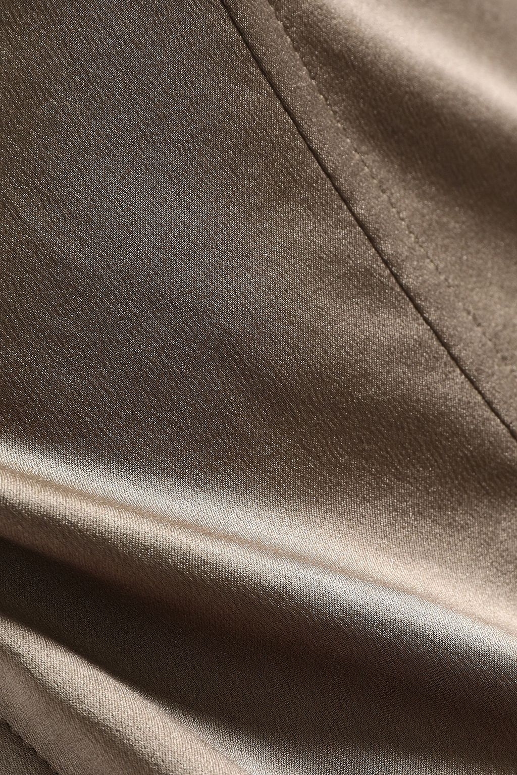 BRUNELLO CUCINELLI Silk-blend satin corset