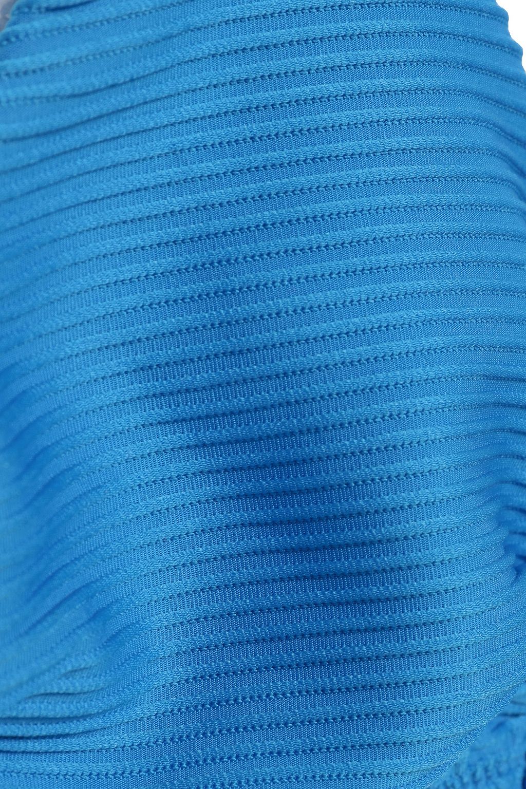 HEIDI KLEIN Ruched ribbed halterneck bikini top