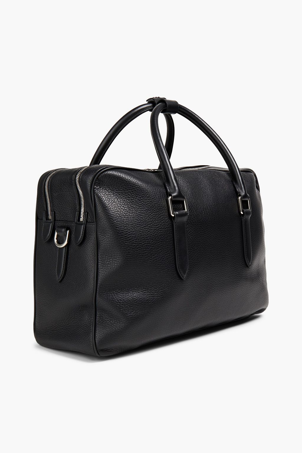SMYTHSON Burlington Weekender aus Narbenleder
