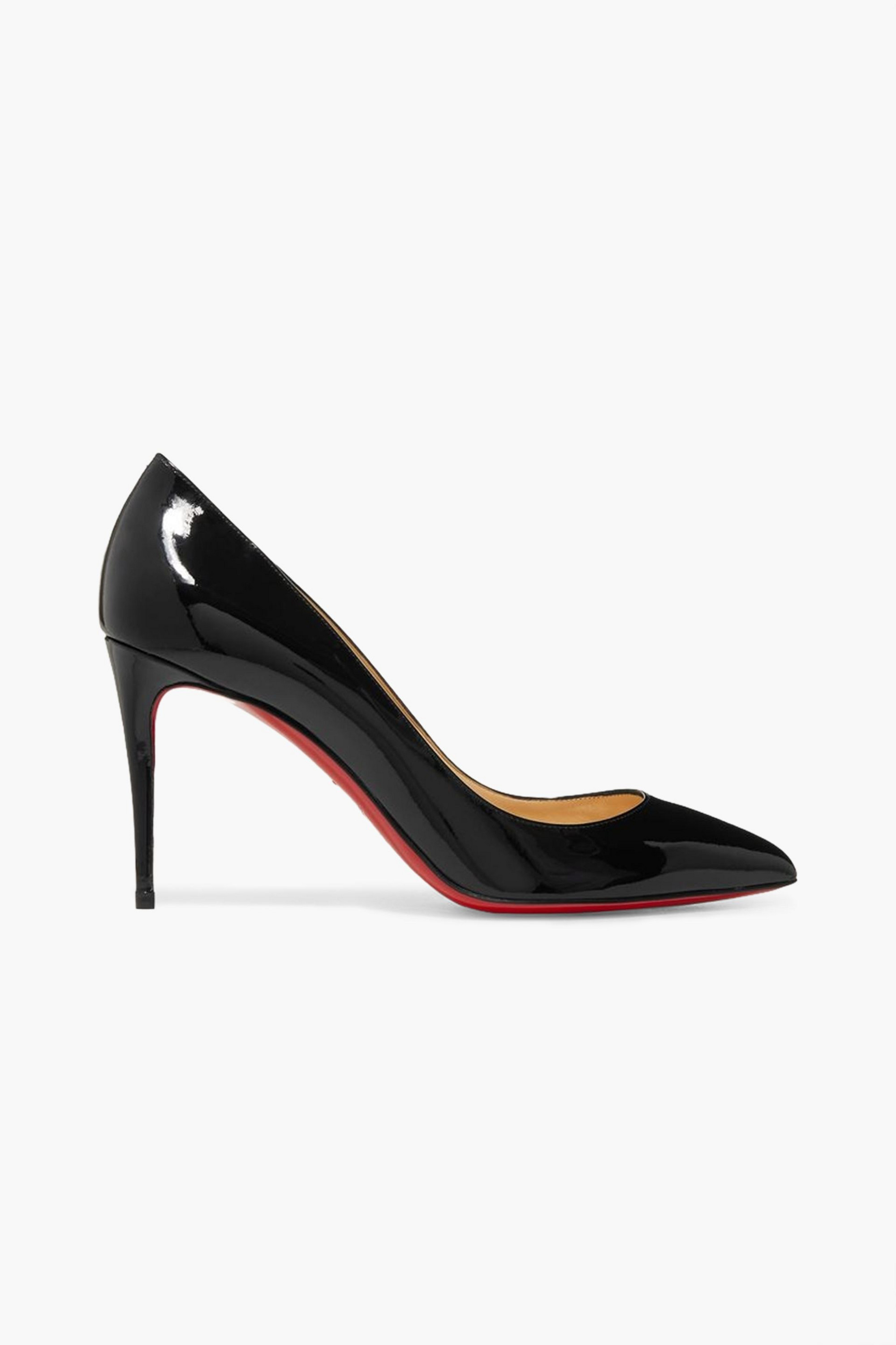 CHRISTIAN LOUBOUTIN Pigalle Follies 85 patent-leather pumps
