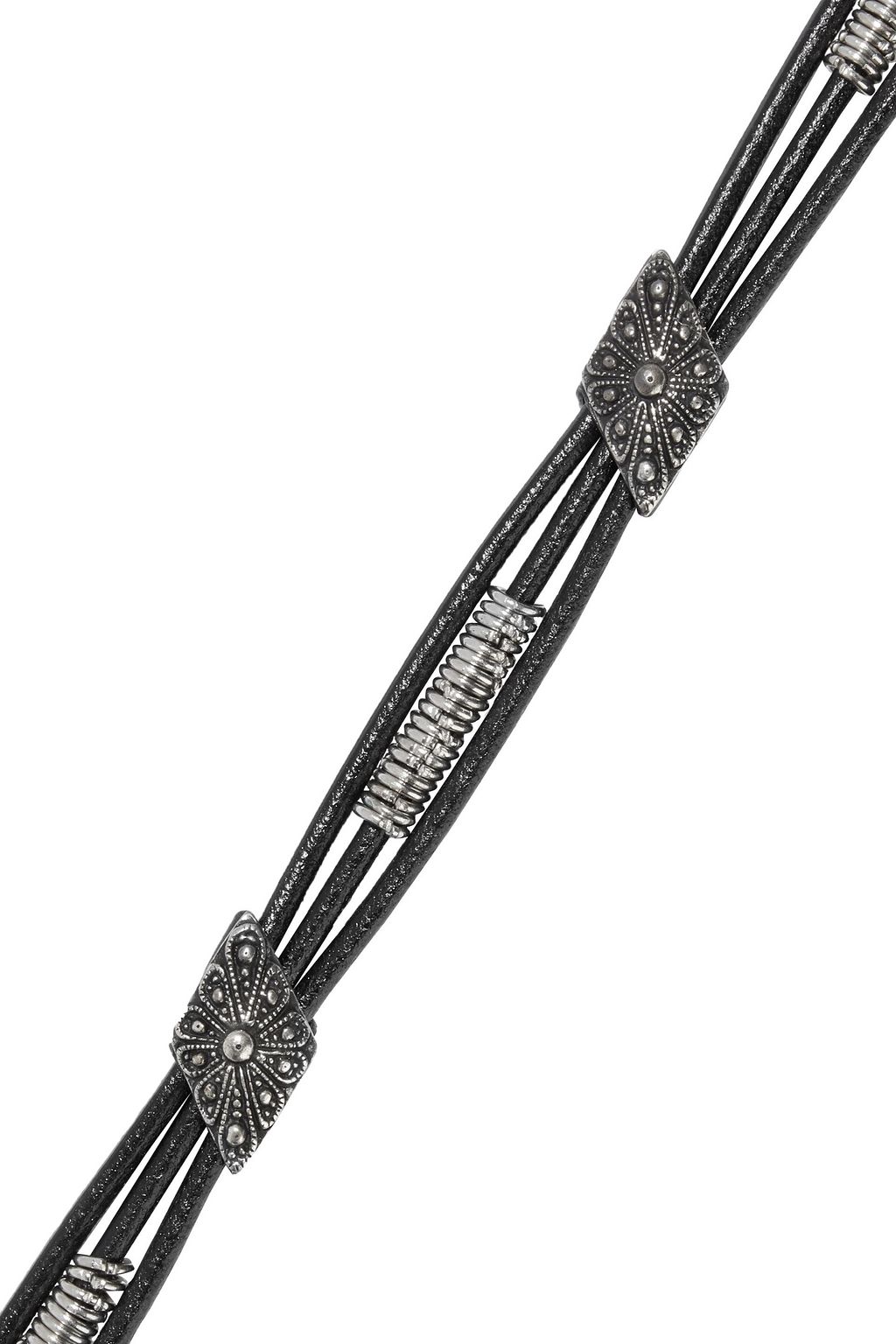 IRO Madiro embellished textured-leather belt
