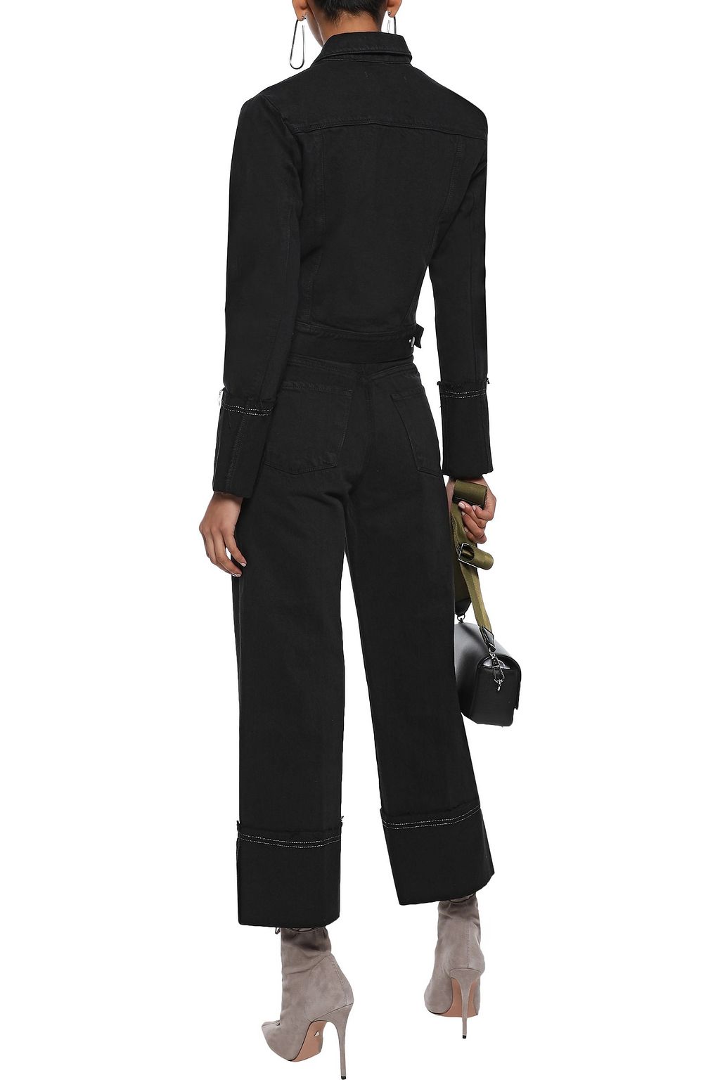 J BRAND Joan cropped high-rise wide-leg jeans