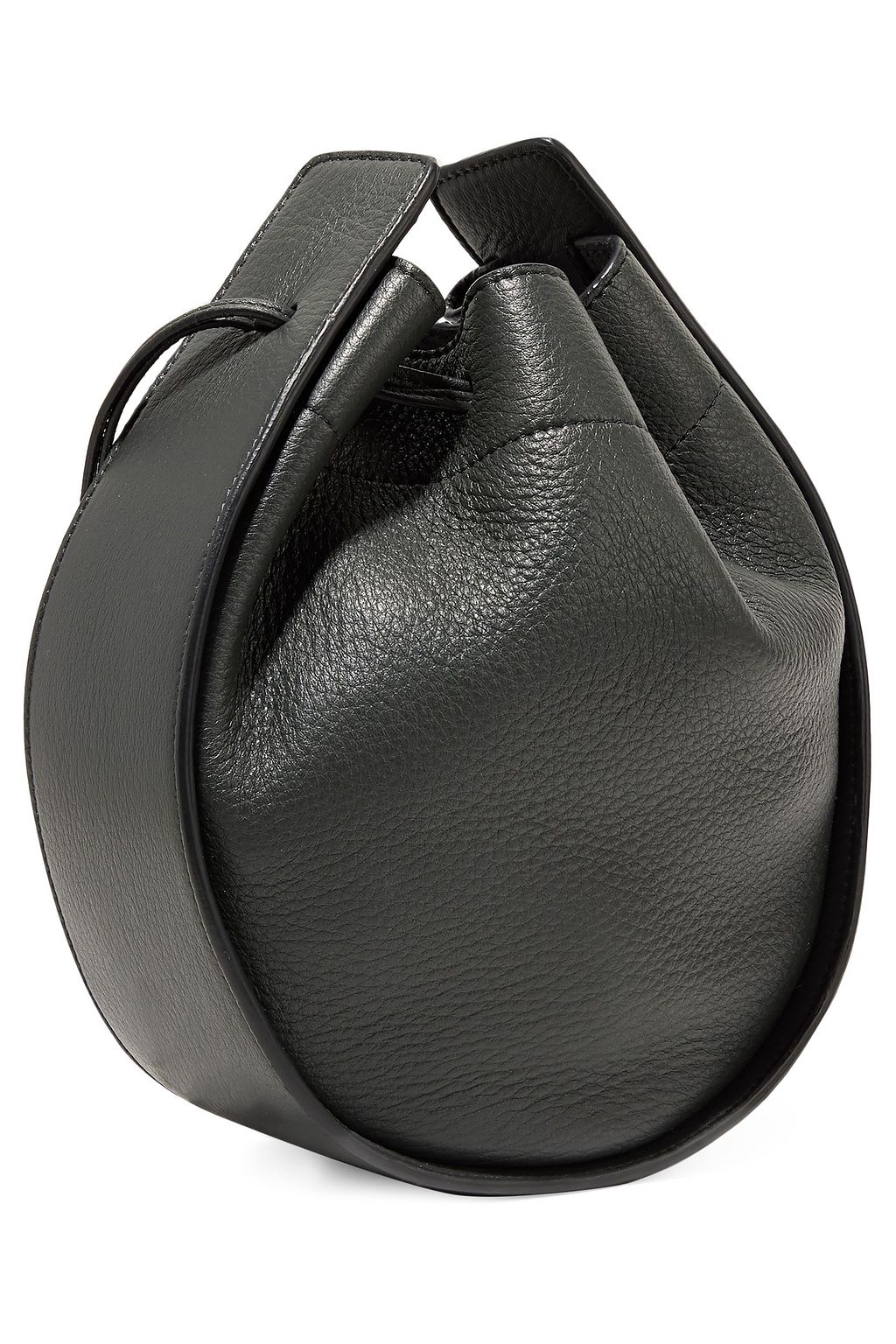 THE ROW Pebbled-leather bucket bag