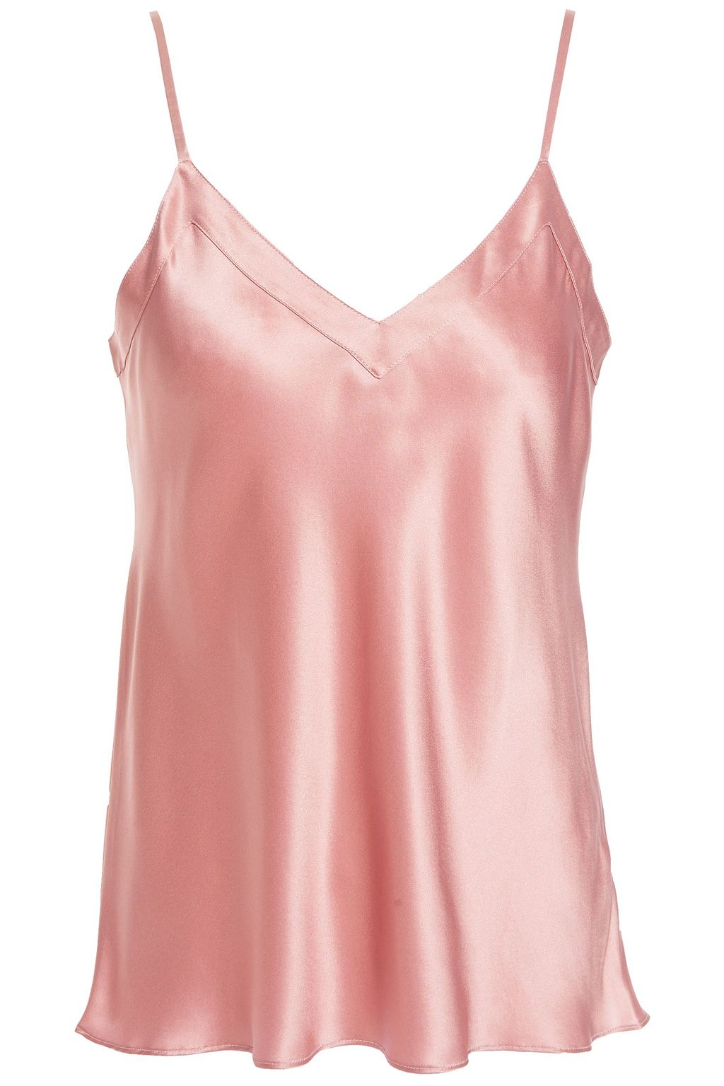 blush satin cami