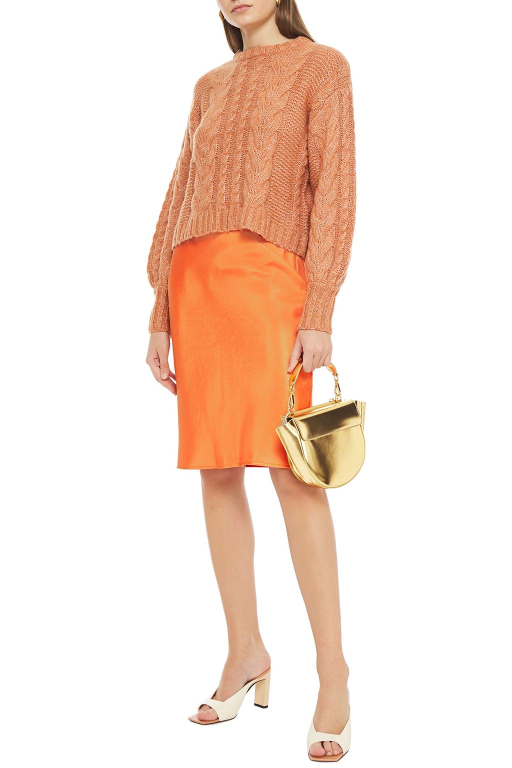 BAUM UND PFERDGARTEN Sanne satin skirt