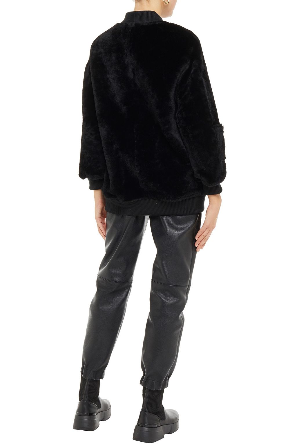 MUUBAA Shearling bomber jacket