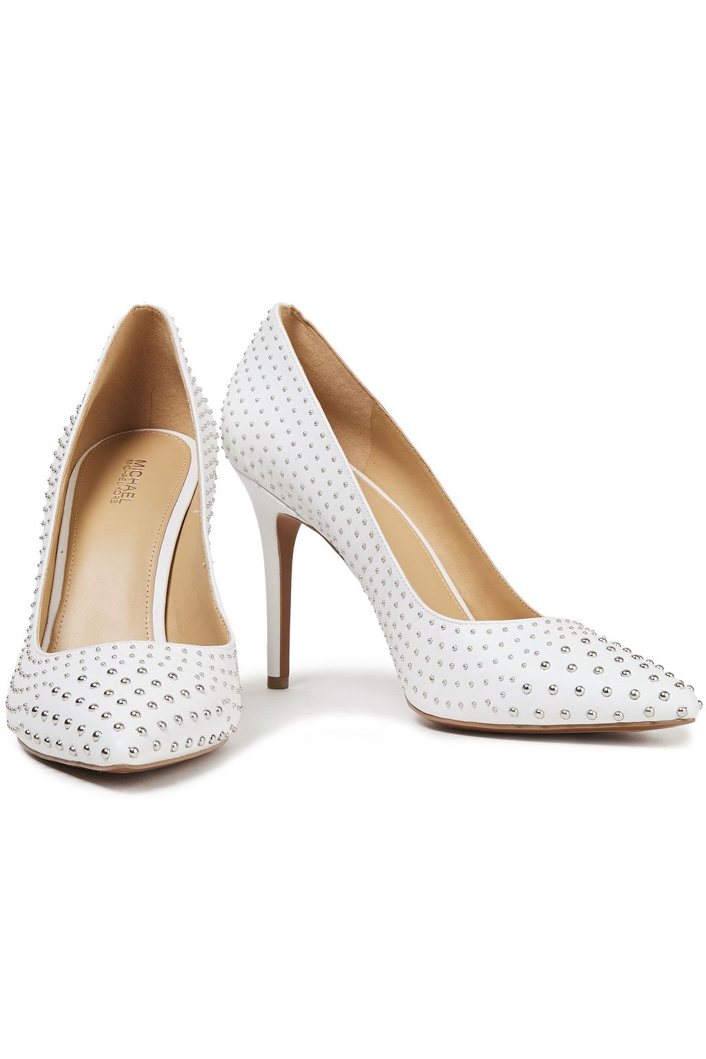 claire studded leather pump