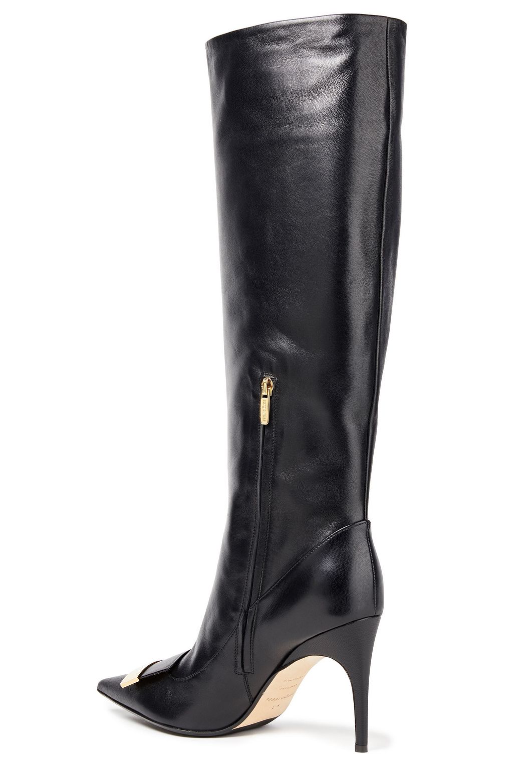 SERGIO ROSSI sr1 leather knee boots