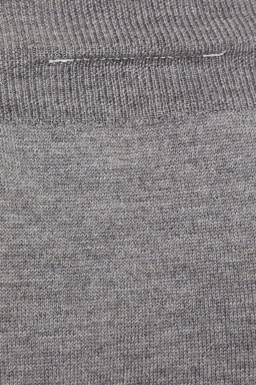 MM6 MAISON MARGIELA Knotted mélange wool sweater