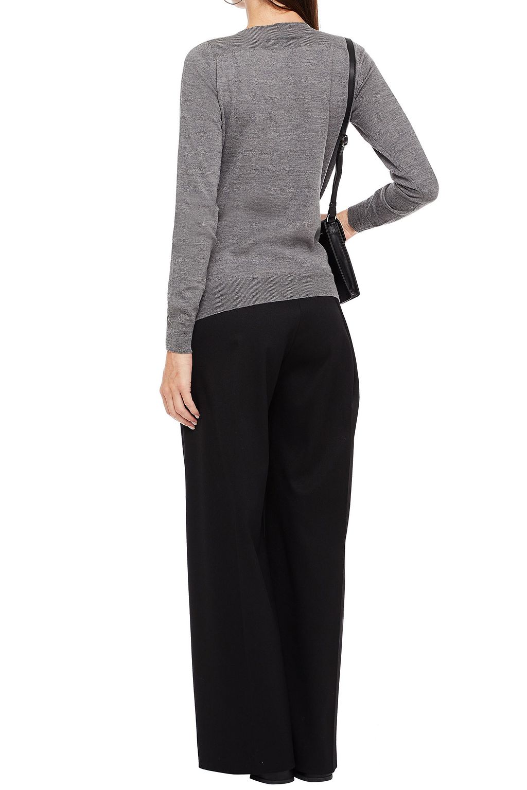 MM6 MAISON MARGIELA Knotted mélange wool sweater