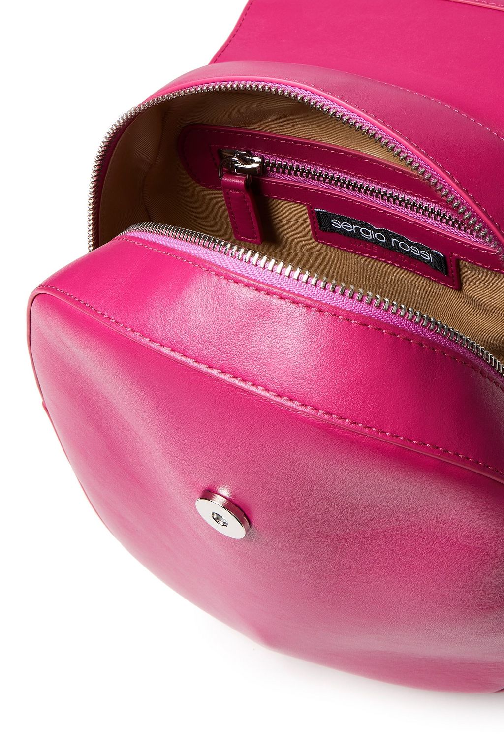 SERGIO ROSSI sr1 Rucksack aus Leder