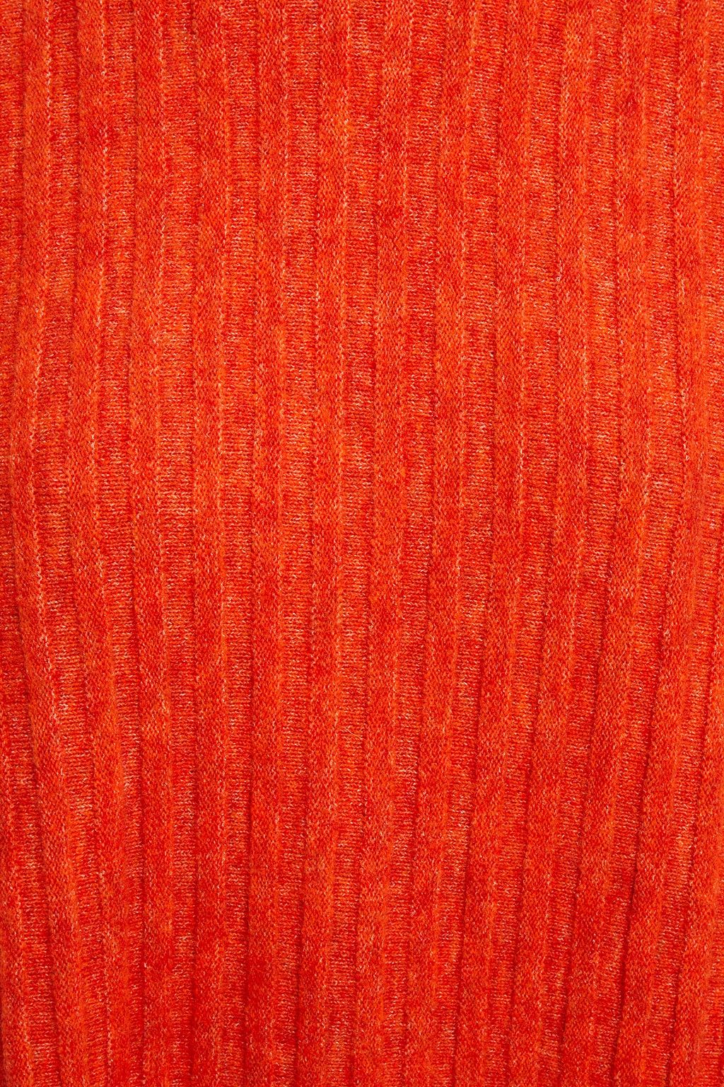 MM6 MAISON MARGIELA Oversized ribbed-knit turtleneck sweater