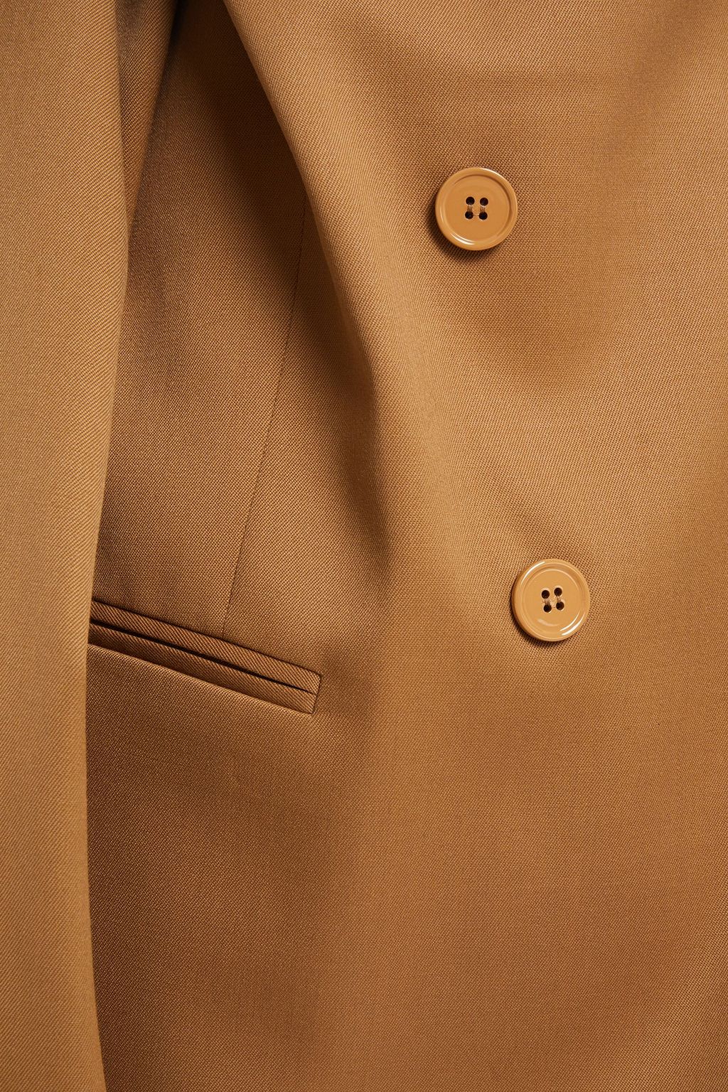 MM6 MAISON MARGIELA Double-breasted twill blazer