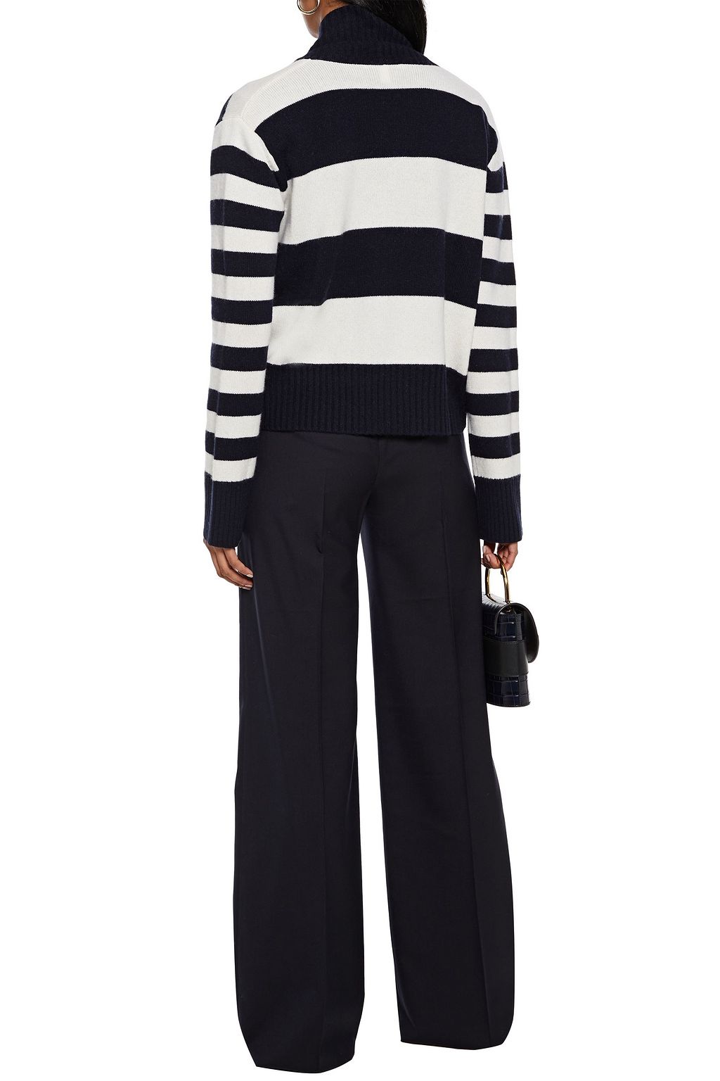 MAX MARA Torquay striped wool and cashmere-blend cardigan