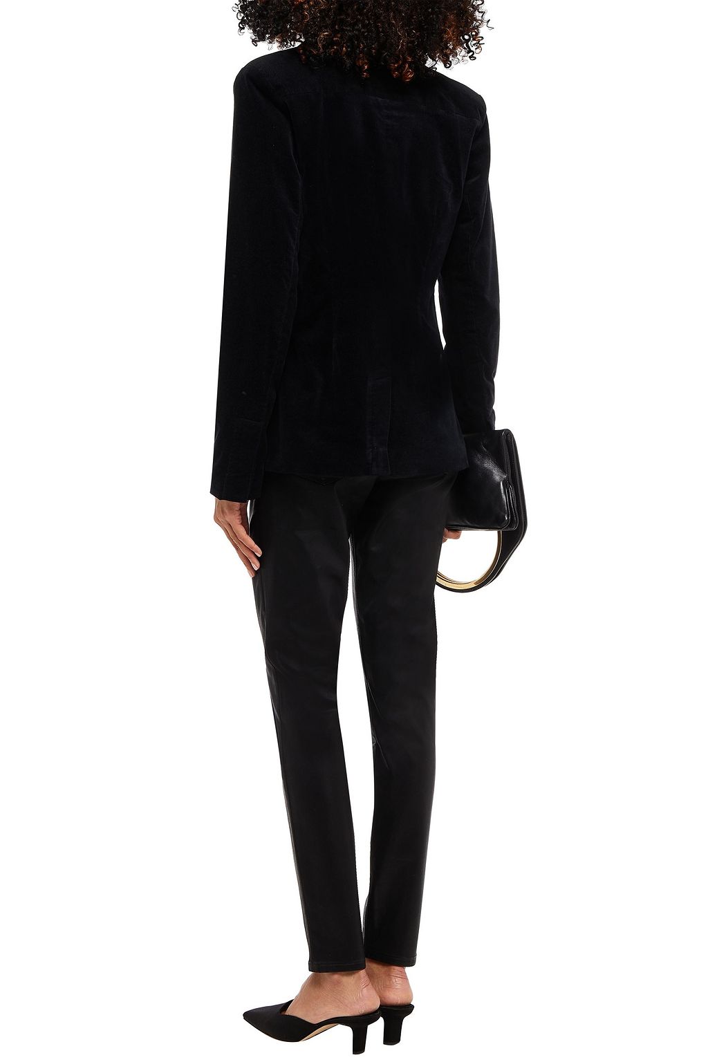J BRAND Cotton-blend velvet blazer